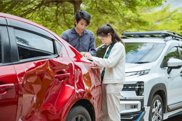 תאונת דרכים בדרך לעבודה